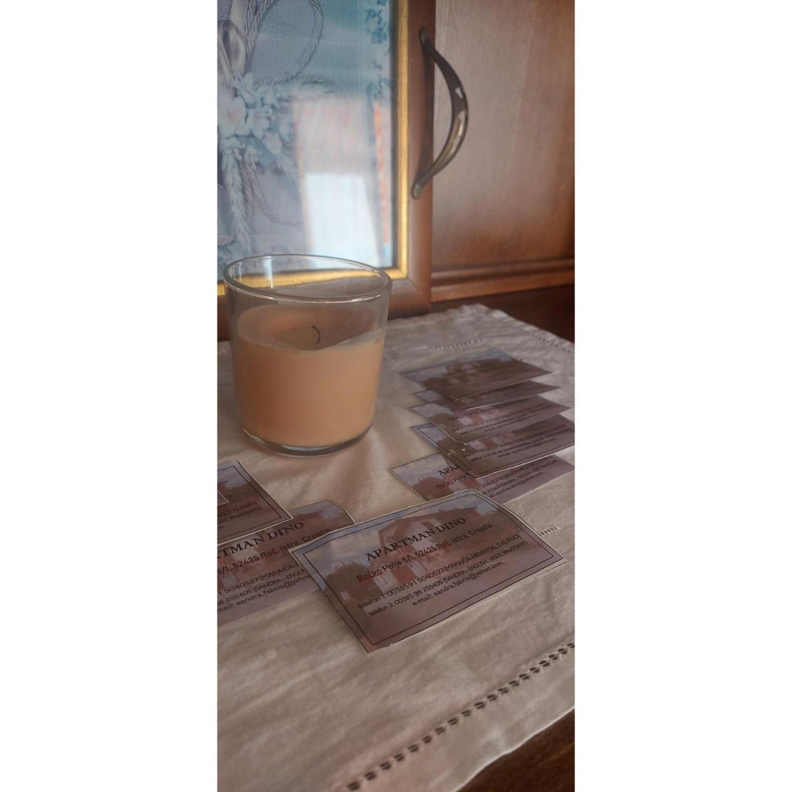 Apartman Dino Roč Buitenkant foto